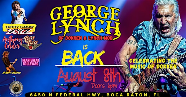 GEORGE LYNCH of DOKKEN & LYNCH MOB is BACK with Special Guests!!! | Crazy Uncle Mikes