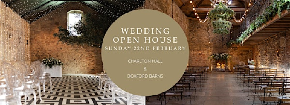 Copy of Charlton Hall & Doxford Barns Wedding Open Day | 22nd February 2026 | Charlton Hall & Doxford Barns