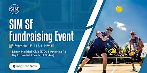SIM SF Fundraising Event | Dixson Pickleball Club