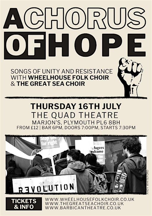 A Chorus of Hope | The Quad Theatre, Marjon Arts Centre