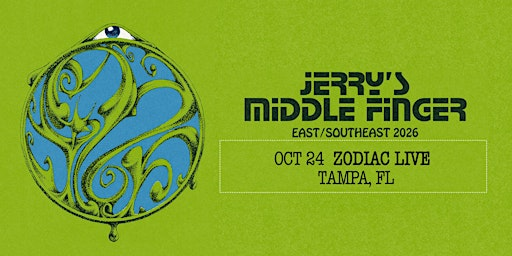 JERRY'S MIDDLE FINGER - TAMPA | Zodiac Live