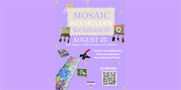 Mosaic Key Holder Workshops | 1009 Drouillard Rd #2