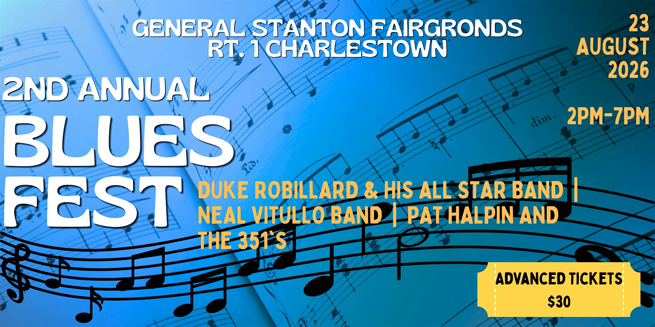 General Stanton 2nd Annual Blues Fest | The General Stanton Inn