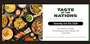 Taste of the Nations- Estevan | Southeast College