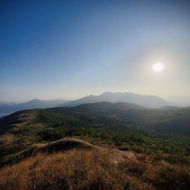 昂平高原上的日落美景 #香港好去處#行山