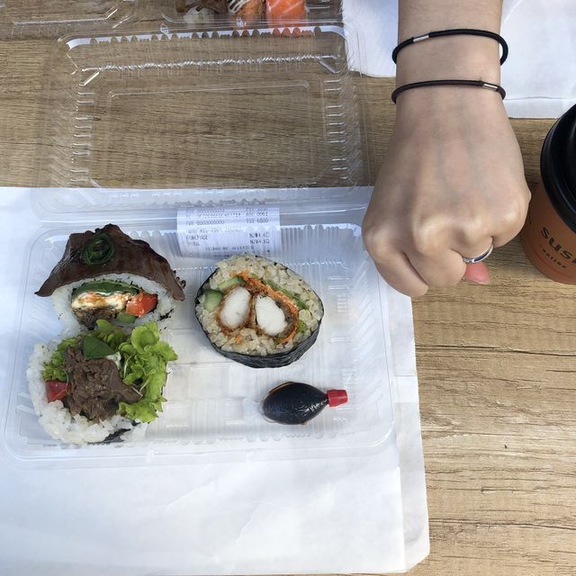 엄청 큰 오클랜드 스시들!