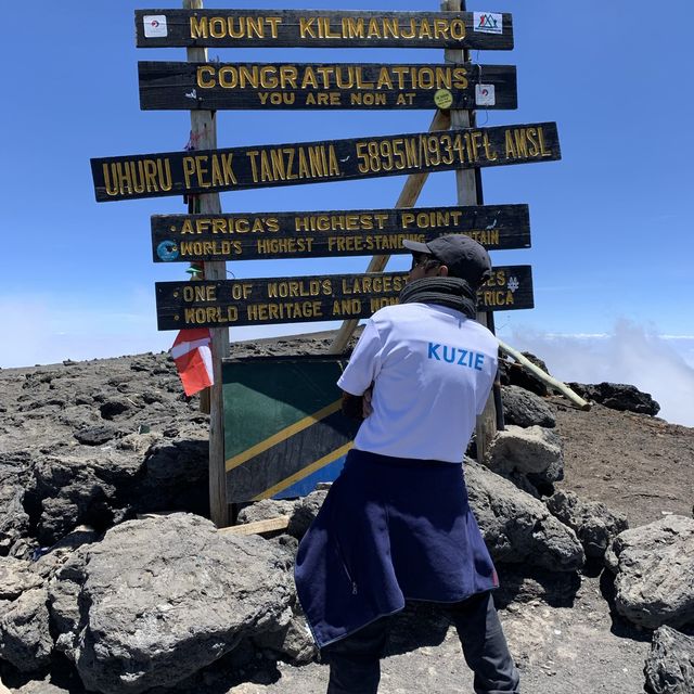 the majestic Peak of Kilimanjaro