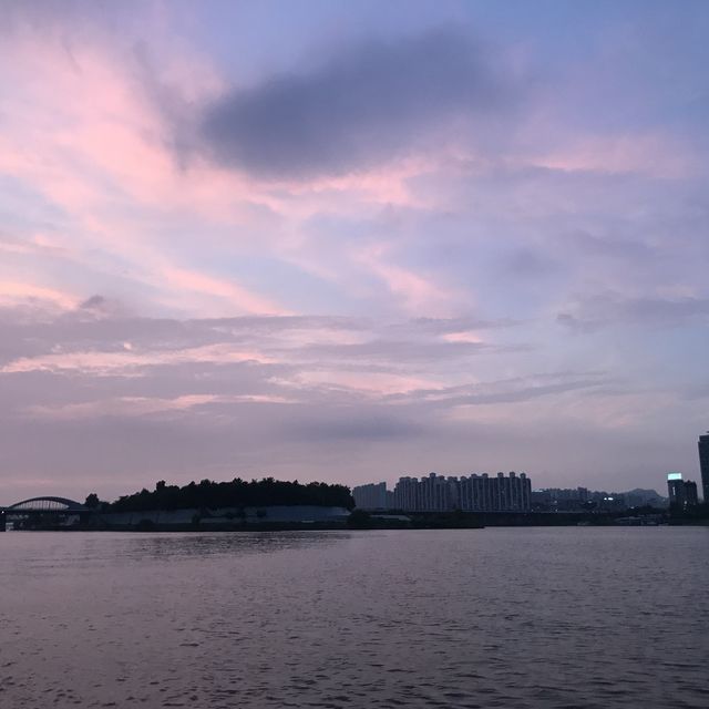 서울 노을은 여기가 최고, 한강 유람선 🚢 