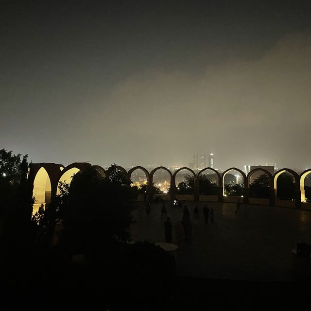 Night beauty of a beautiful Capital Islamabad