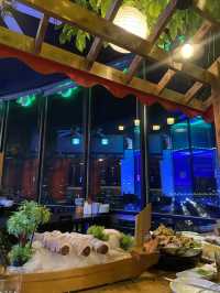 🇰🇷韓国 漢江ビュー✨🌉絶景を眺めながらお酒が楽しめる居酒屋🥂誕生日partyにもオススメ🎂🥂