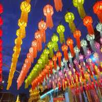 Charms of Lamphun, lit by handmade lanterns ✨