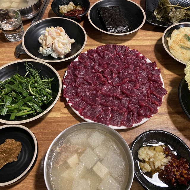 동대구역 뭉티기 맛집 신들메생고기