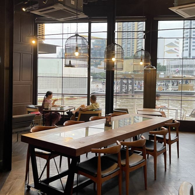 The Coffee Club River City Bangkok Trip Com อำเภอเม องส ร นทร บล อกท องเท ยว
