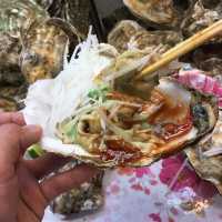 台北竹圍漁港平價新鮮海鮮魚生🥰