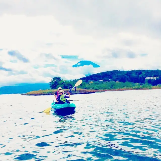 【山梨県・山中湖】自然満喫　カヌー　アウトドア体験🛶