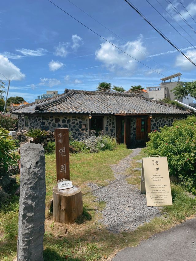 제주도 택시기사님의 추천카페!?