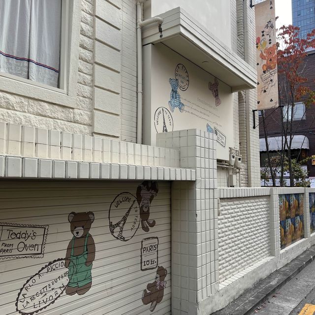 韓国/ソウル【聖水】かわいい🤎テディーベアモチーフのカフェ🧸