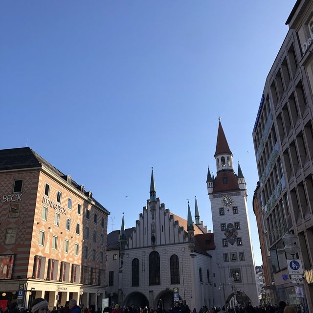 [독일] 뮌헨 시내 중심 광장인 마리안 광장🇩🇪