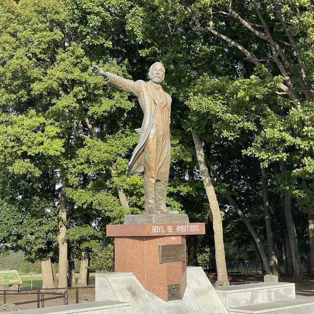 クラーク像👨🏻‍🎓  Be Ambitious！