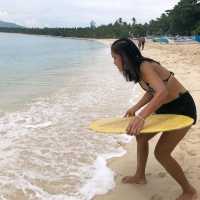 Tried Surfboarding in Mati City 🏄‍♀️ 