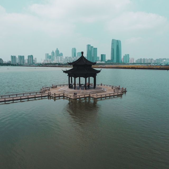 Check out this Unique Jinji lake Wharf!