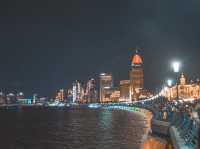 Shanghai at night. the bund lights! 🏙🌃