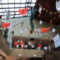 Halloween at shopping mall