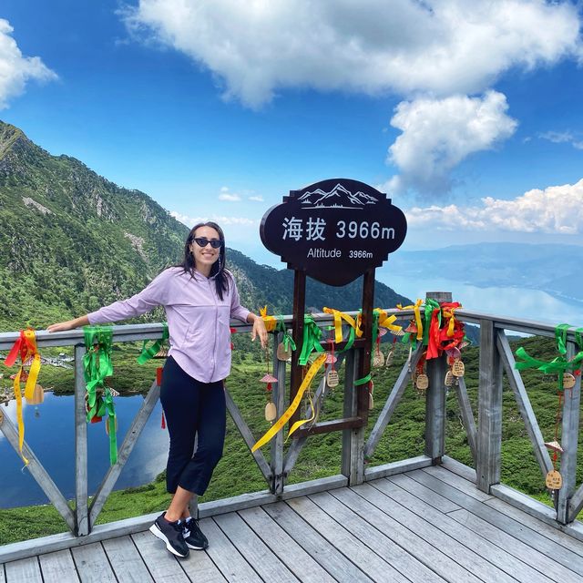 Cangshan mountain on a clear day looks amazin