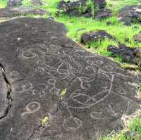 Moai in most remote inhabited island