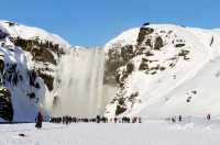 Seri Selang Waterfall on the Cliff