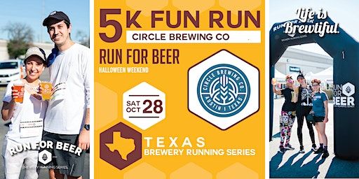 Haunted Hops Halloween 5k Beer Run x Circle | 2023 TX Brewery Run (Austin) | Circle Brewing Company