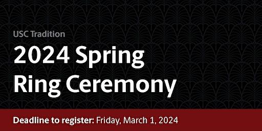Spring 2024 Ring Ceremony | The Historic Horseshoe