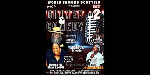 WORLD FAMOUS SCOTTIES presents DINNER & COMEDY | World Famous Scotties Comedy Lounge
