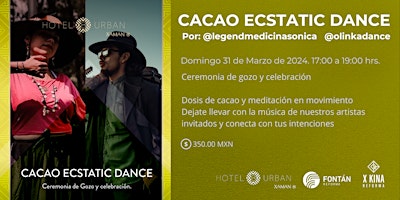 Cacao Ecstatic Dance | Av. P.º de la Reforma 24