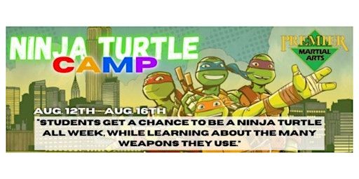 Ninja Turtle Summer Camp | Premier Martial Arts Austin
