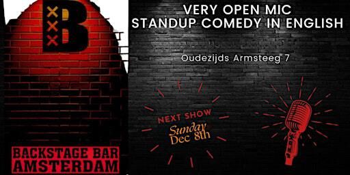 Comedy Open Mic | Backstage Bar