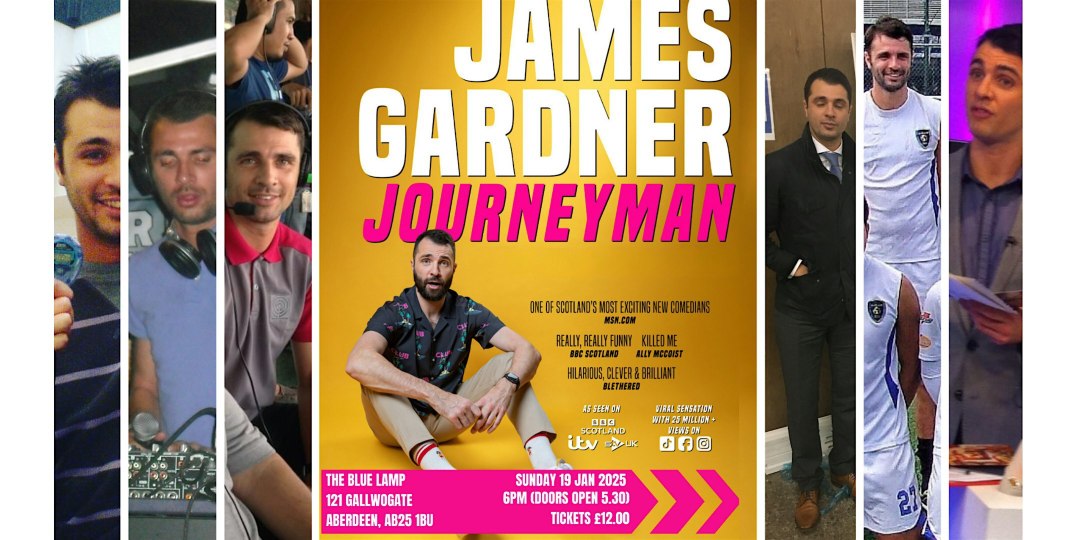 James Gardner: Journeyman | Blue Lamp Comedy Club