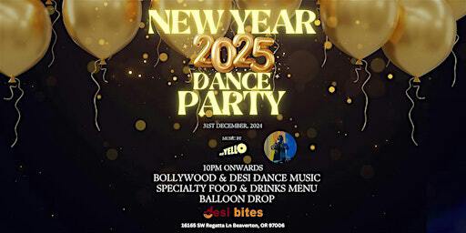 New Year 2025 DANCE PARTY| BOLLYWOOD & BEST OF DESI DANCE MUSIC | DJ YELLO | Desi Bites