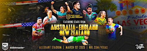 RUGBY LEAGUE LAS VEGAS Bus from RESORTS WORLD 3/01/2025 | Resorts World Las Vegas
