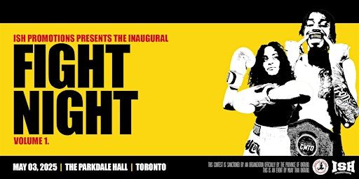 ISH FIGHT NIGHT 2025 | The Parkdale Hall