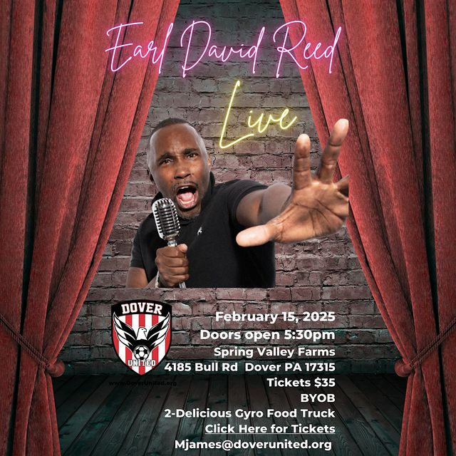 Earl David Reed Comedy Show | Spring Valley Farms, Bull Road, Dover, PA, USA