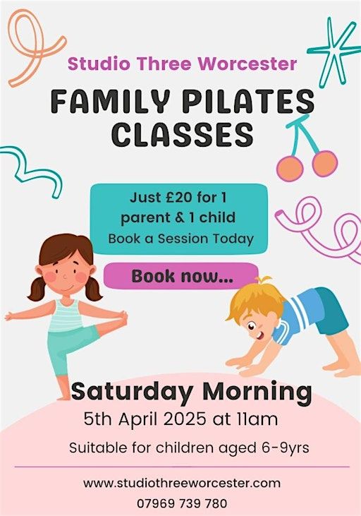 Family Pilates class | Studio Three