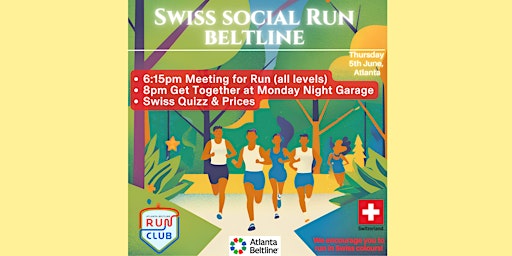 Swiss Social Run & Quiz Night with Atlanta Beltline | Monday Night Brewing - The Garage
