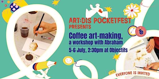 Coffee art-making with Abraham | Objectifs - Centre for Photography & Film