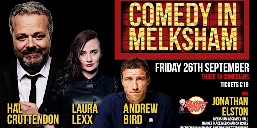 September's Comedy in Melksham | Melksham Assembly Hall