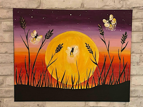 Fireflies in the Sky  - Paint Night at the Mill | Spencerville Mill & Museum