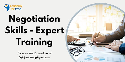 Negotiation Skills - Expert 1 Day Training in Halifax | For venue details reach us at: info@academyforpros.com