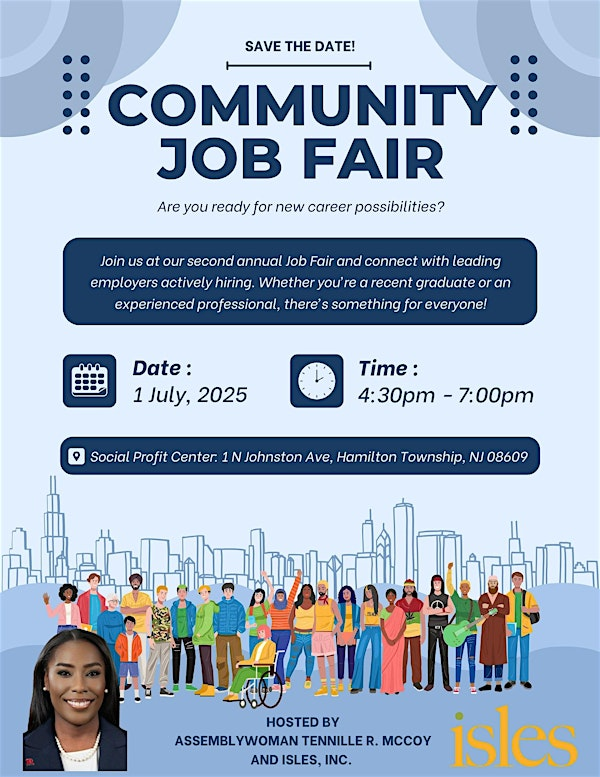 Job Fair Hosted by Assemblywoman Tennille R. McCoy | Social Profit Center at Mill One