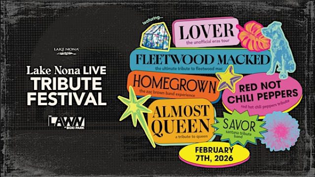 Lake Nona Live: Tribute Music Festival | The Lawn at Boxi Park