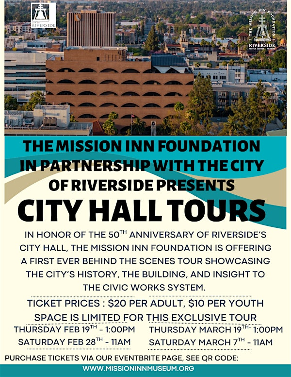 Riverside City Hall Tour | Riverside City Hall: Tickets, Dates ...
